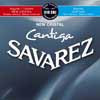 510-CRJ Savarez New Cristal Cantiga string set classic, New Cristal trebles, Cantiga basses, hybrid tension