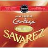 510-CRP Savarez Cantiga Premium string set classic, New Cristal trebles, Cantiga Premium silver plated wound basses, medium tension