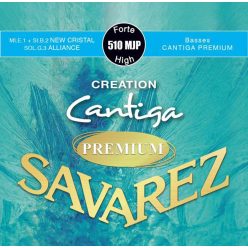   510-MJP Savarez Cantiga Premium string set classic, New Cristal E1+B2, Alliance G3, Cantiga Premium basses, hard tension