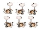 5101234130 Schaller GrandTune Single machine heads 3L3R Butterbean, 21,7x6mm solid shaft, nickel