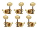 5105234130 Schaller GrandTune Single machine heads 3L3R Butterbean, 21,7x6mm solid shaft, gold