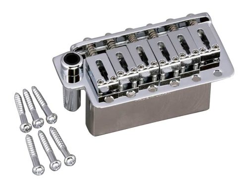 510T-FE2 Gotoh  tremolo, pitch 10,8 mm, zinc die-cast FST block, steel solid saddles, 6 pivot point, chrome