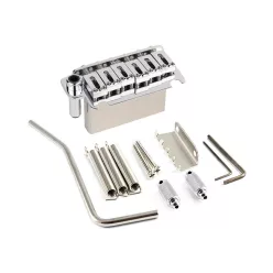   510TS-FE1C Gotoh  tremolo, pitch 10,8 mm, steel block, solid steel saddles, 2 pivot point, chrome