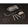 510TS-SF2 Gotoh  tremolo, pitch 10,8 mm, steel block, steel sheet metal saddles, 6 pivot point, chrome