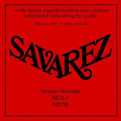   5207-R Savarez  D-7 string, rectified nylon, additional string for classic guitars