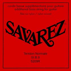   5209-R Savarez  B-9 string, rectified nylon, additional string for classic guitars