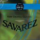 540-CJ Savarez New Cristal Classic string set classic, New Cristal trebles, silverwound HT classic basses, hard tension