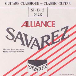   542-R Savarez Alliance Classic B-2 string, clear KF composite fiber, from 540-R and 500-AR set, normal tension