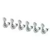 5602200150 Schaller Original F-Series machine heads 6L with small metal pegs, staggered locking shaft, chrome