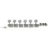 62-NL Boston  machine heads for guitar, 6x left, vintage style, metal buttons, nickel