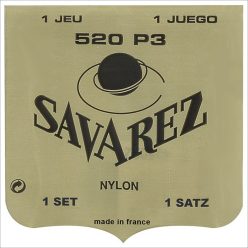   640-R Savarez  string set classic for lower octave, silverplated wound, scale 65 cm, normal tension