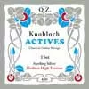 650KASQ Knobloch Sterling silver QZ string set classic MHT (Sterling silver and QZ nylon)