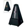 806 Wittner Maelzel metronome, pyramid shaped, wooden casing, without bell, high gloss finish, black