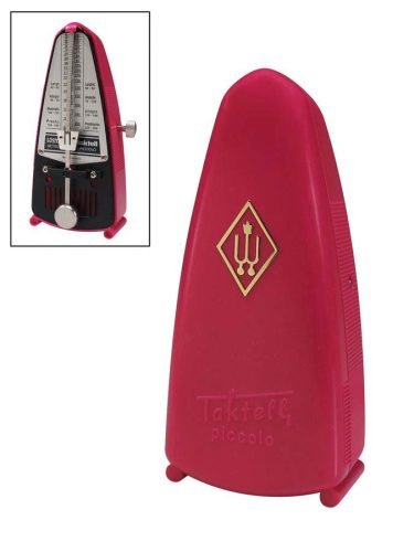 830361 Wittner Taktell Piccolo metronome, plastic casing, without bell, cerise pink