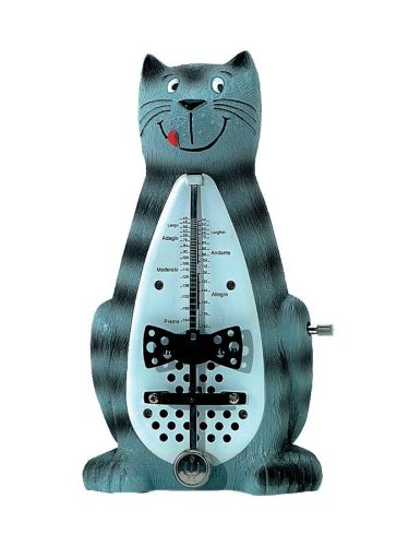 839021 Wittner Taktell Animal Series cat shaped metronome, without bell