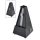 845161 Wittner Maelzel metronome, pyramid shaped, plastic casing, without bell, satin black