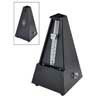 845161 Wittner Maelzel metronome, pyramid shaped, plastic casing, without bell, satin black