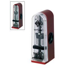   890141 Wittner Taktell Piccolino metronome plastic casing, without bell, ruby