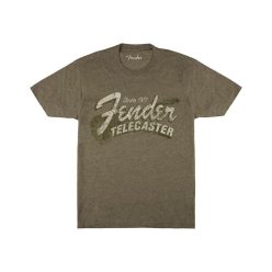   9101291397 Fender Clothing T-Shirts Since 1951 Telecaster t-shirt, military heather green, S