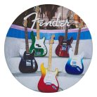 9106108000 Fender  guitar coasters, multi-colour leather, 4 pcs.