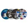 9106108000 Fender  guitar coasters, multi-colour leather, 4 pcs.