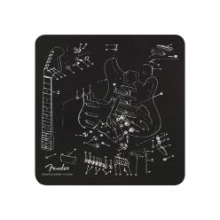 9106108003 Fender  mousepad, exploded Strat