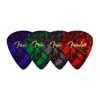 9106109000 Fender  pick shaped coasters, multi-coloured with logo, 4 pcs,