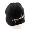 9106111706 Fender Clothing Headwear Logo Beanie, black