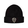 9106111707 Fender Clothing Headwear pick patch ribbed beanie, black