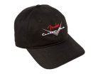 9106635306 Fender Clothing Headwear custom shop baseball hat, black, one size fits most