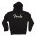 9113017406 Fender  Clothing spaghetti logo hoodie, black, M