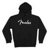9113017506 Fender  Clothing spaghetti logo hoodie, black, L