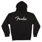 9113017806 Fender  Clothing spaghetti logo hoodie, black, XXL