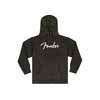 9113102806 Fender  Clothing spaghetti logo hoodie, grey heather, XXL