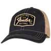 9122421203 Fender Clothing Headwear Transition logo patch hat, black/stone one size