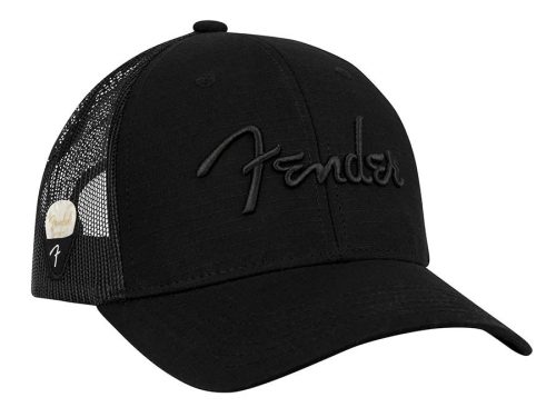 9122421300 Fender Clothing Headwear snap back pick holder hat, black