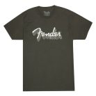 9122521306 Fender Clothing T-Shirts reflective ink t-shirt, charcoal, S