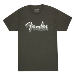   9122521306 Fender Clothing T-Shirts reflective ink t-shirt, charcoal, S