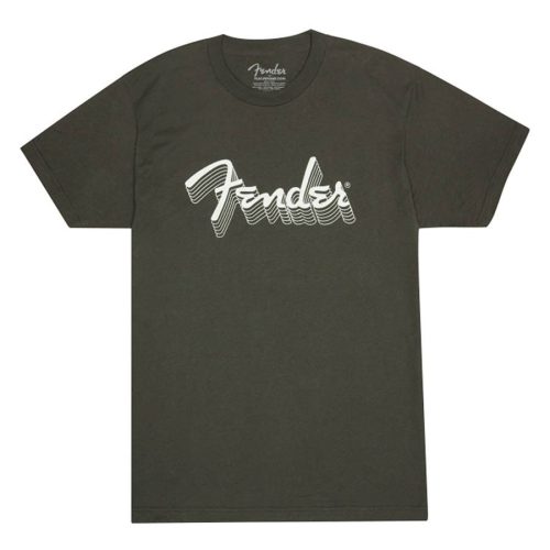 9122521506 Fender Clothing T-Shirts reflective ink t-shirt, charcoal, L