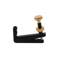 913064 Wittner  cello finetuner 4/4-3/4, black and gold