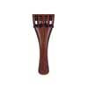 918111-P Wittner Ultra violin tailpiece, 4/4, synthetic, rosewood color, with 4 finetuners