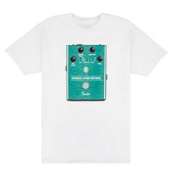   9190131806 Fender Clothing T-Shirts Marine Layer Reverb t-shirt, white, XXL