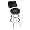 9190149013 Fender  Vegan Leather barstool, 34"