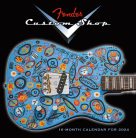 9190170000 Fender Custom Shop Series 2024 Guitar Calendar, 13 timeless classics