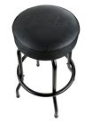 9192022002 Fender  embossed black logo barstool, black/black, 30"