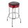 9192022003 Fender  red sparkle logo barstool, black/red sparkle 30"