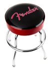 9192022004 Fender  red sparkle logo barstool, black/red sparkle, 24"