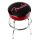 9192022004 Fender  red sparkle logo barstool, black/red sparkle, 24"