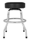 9192022005 Fender  Custom Shop chevron logo barstool, black/chrome, 24"