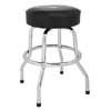 9192022005 Fender  Custom Shop chevron logo barstool, black/chrome, 24"